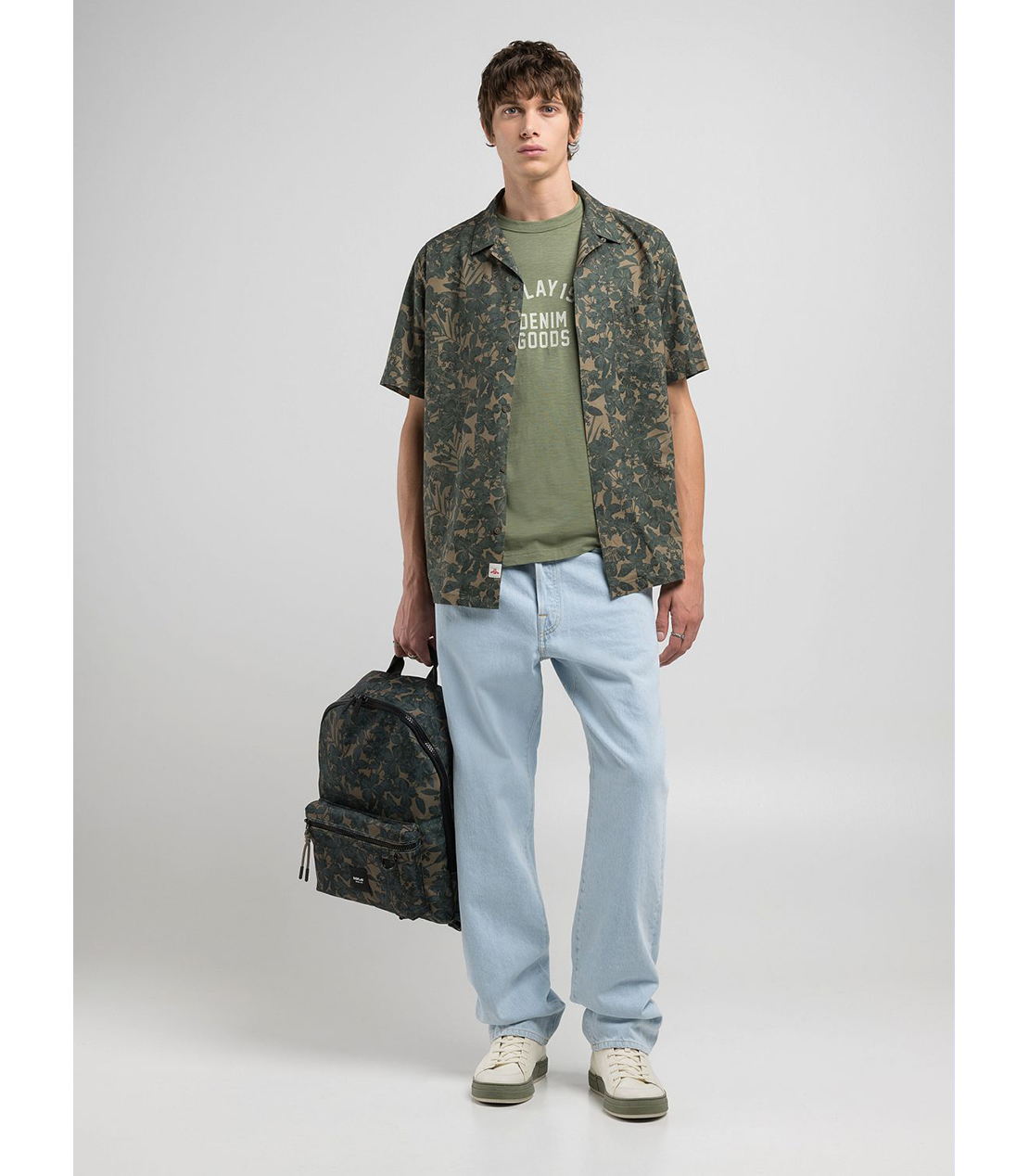 9Z1 ECO PLUS コンフォートストレートフィットデニム（セットアップモデル） 詳細画像 スーパーライトブルー 3